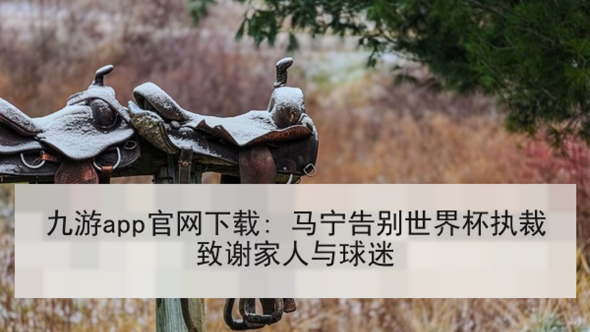 九游app官网下载: 马宁告别世界杯执裁致谢家人与球迷
